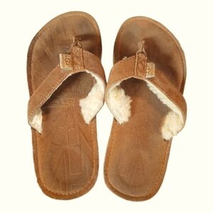 UGG Brown Sheepskin Slippers